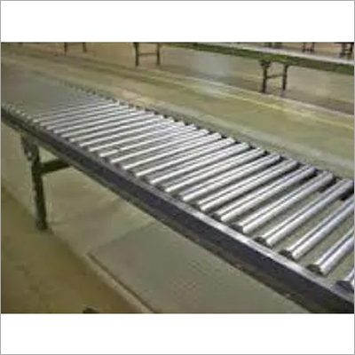 Roller Conveyor - Custom Size, Manual Power Source | Easy to Operate, New Equipment for Industrial Food Preparation, 1-Year Warranty