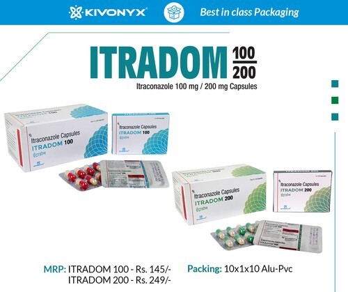 Itraconazole Capsules - 200 mg | Anti-Bacterial General Medicine, Effective Infection Treatment