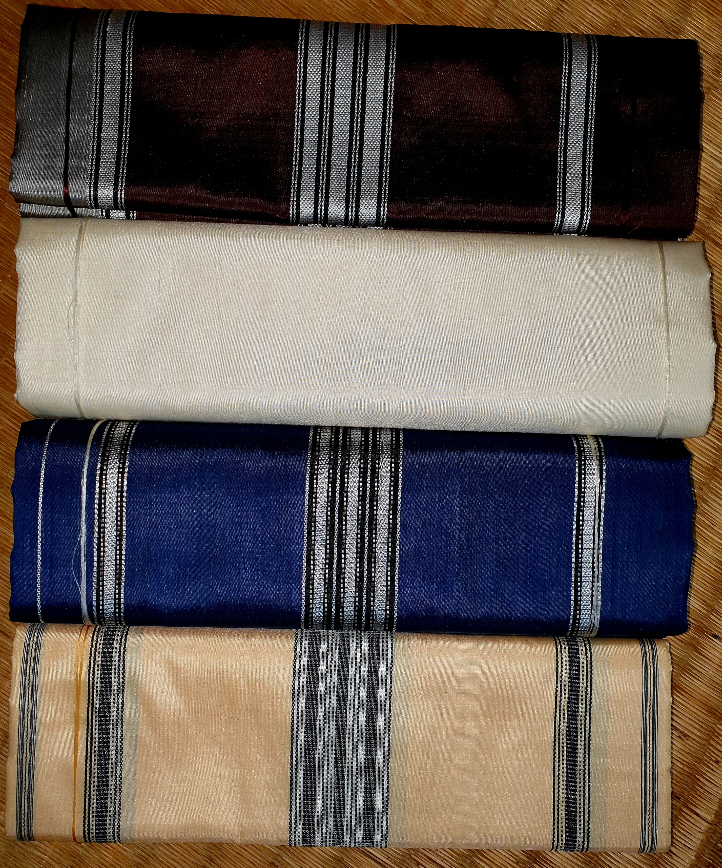 Pure Silk Turban Density: 4 Ply