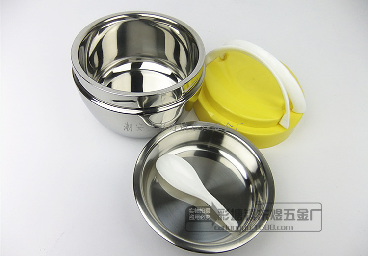 Glitter Bento Insulated Lunch Box - 1000 Ml | Stainless Steel, 14.5 X 9.5 Cm Dimensions, Ideal For Kitchen Use, Stylish Random Shade