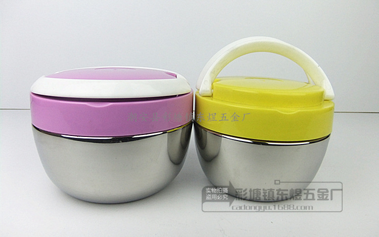 Glitter Bento Insulated Lunch Box - 1000 Ml | Stainless Steel, 14.5 X 9.5 Cm Dimensions, Ideal For Kitchen Use, Stylish Random Shade