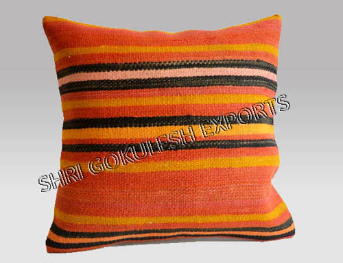 100% Wool Handmade Woven Technics Sofa Designer Cushion Covers Dimensions: 45X45  Centimeter (Cm)