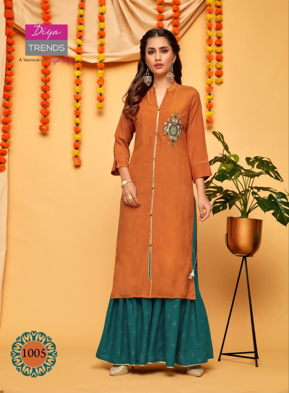 Heavy Synthetic Cotton Crep Fancy Embroidery Work Kurti - Size L, Xxl, Xxxl, Length 44 Inches, 3-4th Sleeve Style, Quick Dry Fabric, For All Seasons