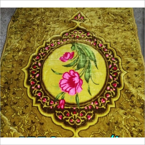 Floral Mink Bed Blanket - Mink Fabric, Full Size, Multicolor Design | Lightweight, Smooth Feel, Eye-Catching Floral Prints, Packaging Safeguard