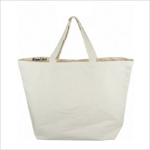 Canvas Side Bag - Eco Friendly Canvas, 36 x 30 cm | Plain Pattern, Ideal for Advertising and Promotional Shopping