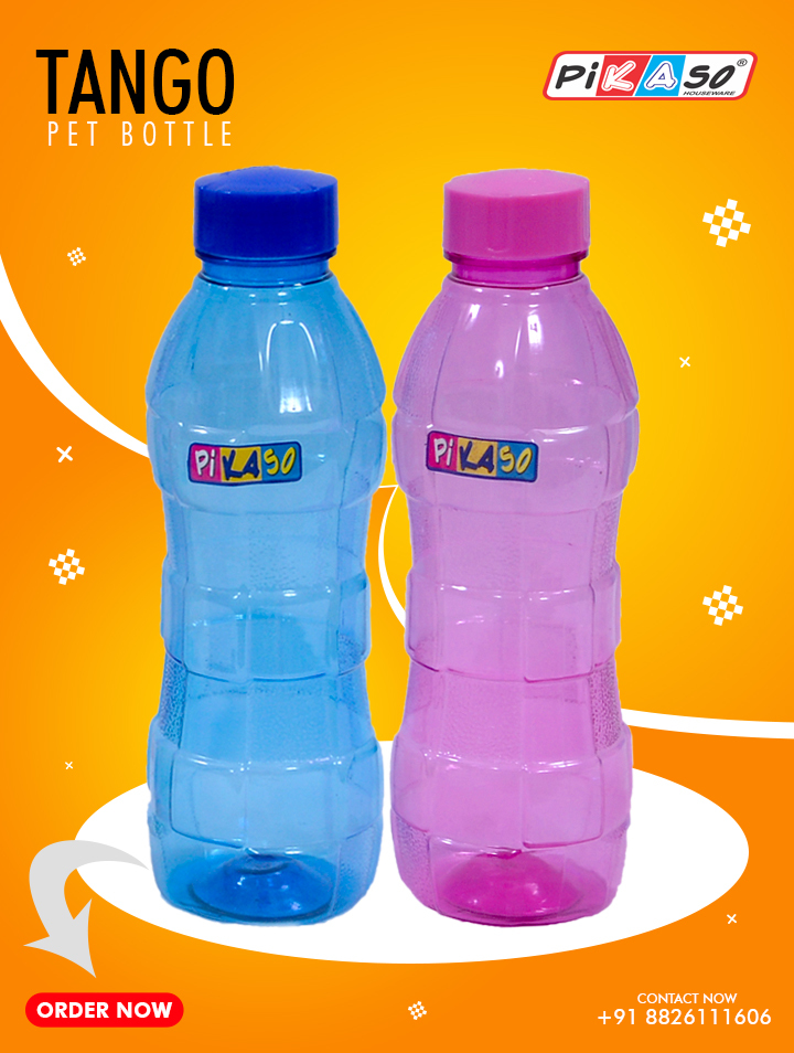 Tango Bottle (6 Pc Set) - Capacity: 1 Ltr
