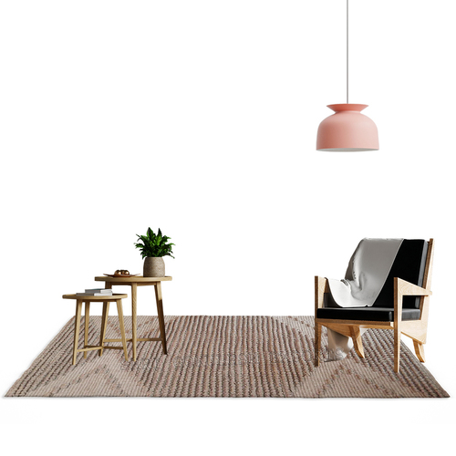 100% Jute Flat Weave Floor Corridor Living Room Rugs Back Material: Woven Back