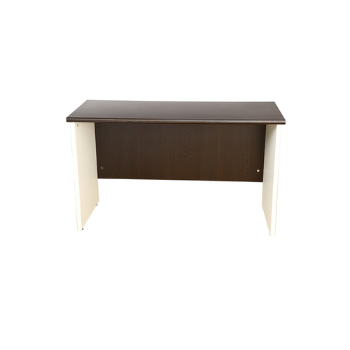 Junior Manager Table - 1200mm x 525mm x 750mm H | Particle Board with Flex Laminates, Frosty White and Wenge Shades, Edge Banded Finish, 1 Year Warranty