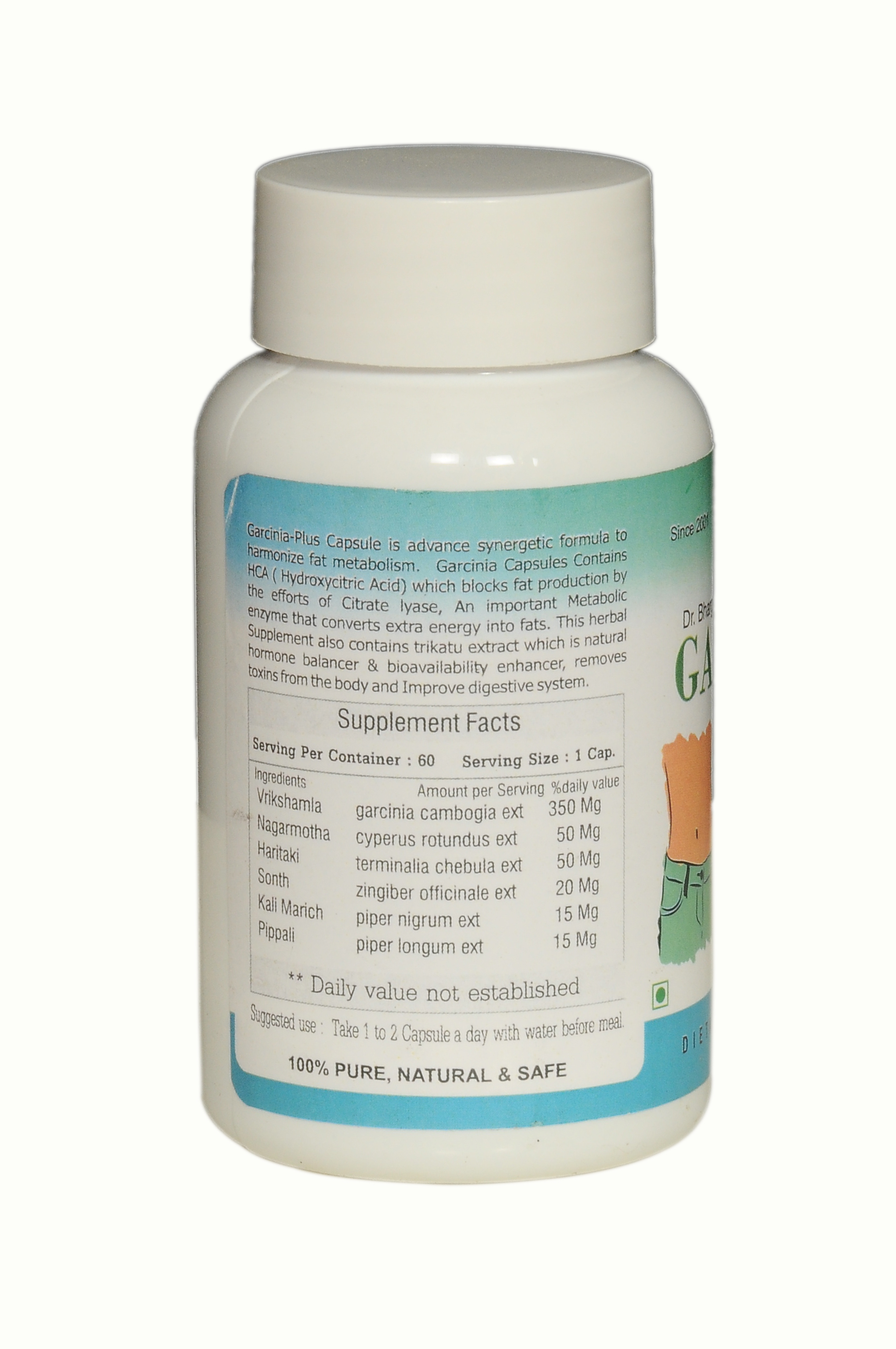 Garcinia Plus Capsule Age Group: For Adults