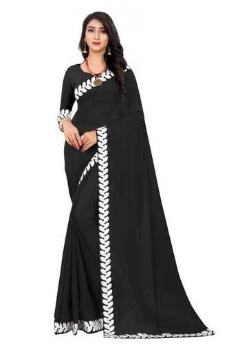 Multy Georgette Saree With Less Work