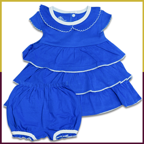 Sumix Ziva Baby Girl Frock Age Group: 3 - 18 Months