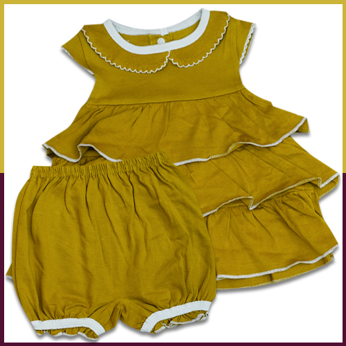 Sumix Ziva Baby Girl Frock Age Group: 3 - 18 Months