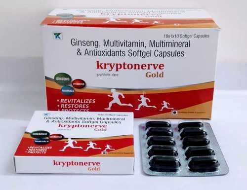 Ginseng 42.5mg +Multivitamins +Multiminerals +Nutrients Capsule