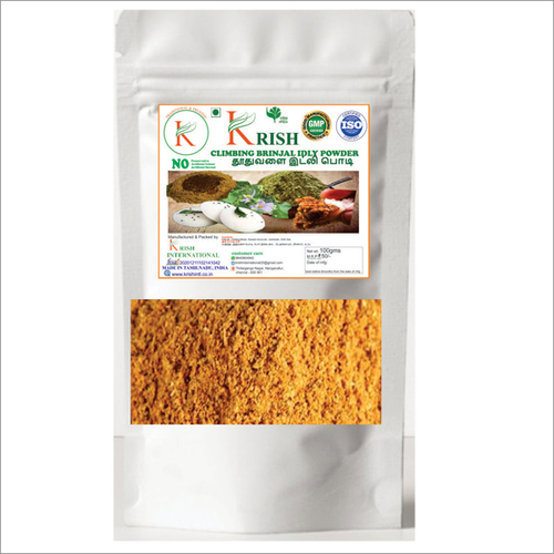 Thuthuvalai Idly Podi Powder Grade: Food