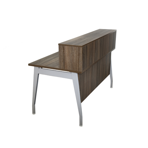 Sonama Oak Shade And Munshell Grey Shade Receiver - Reception Desk