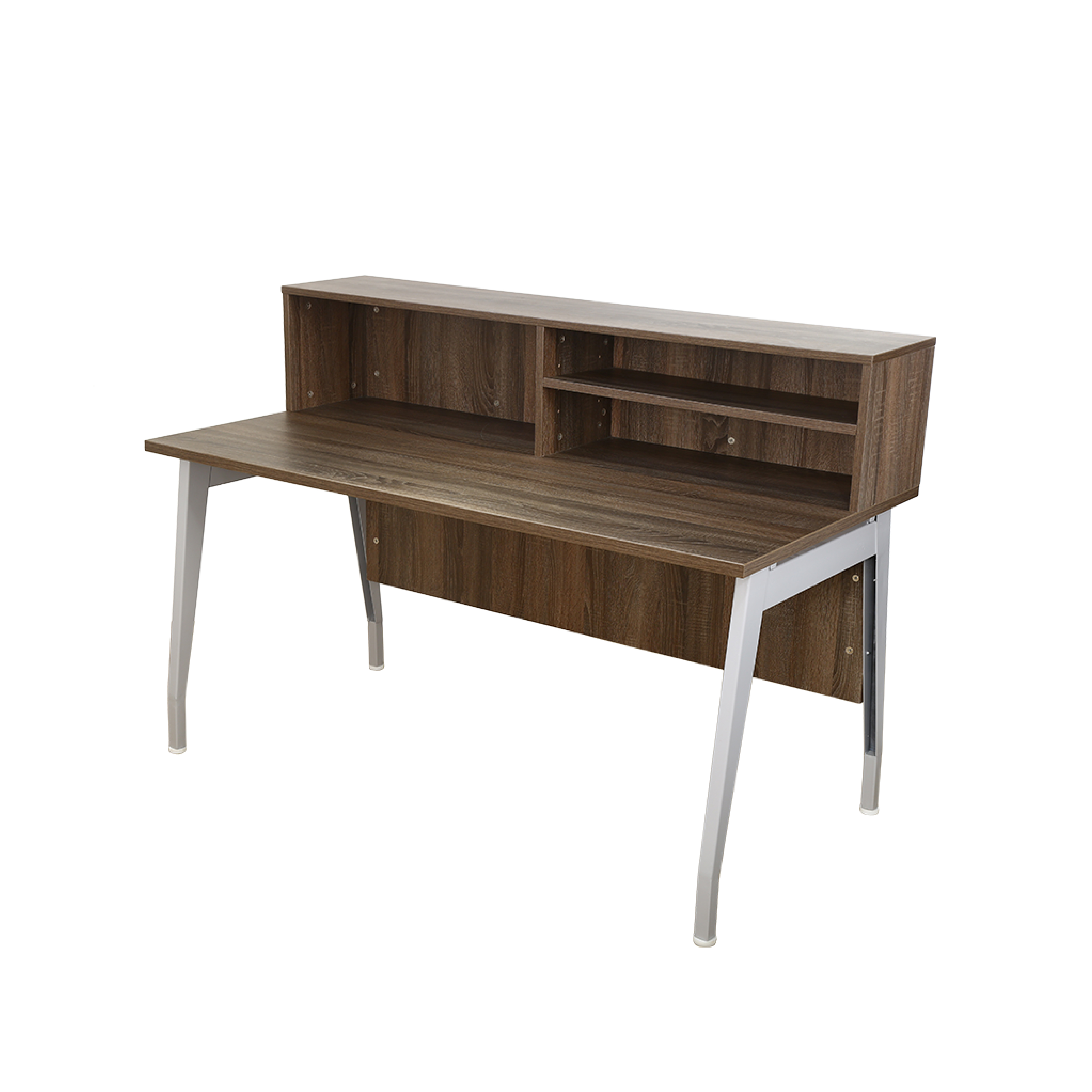 Sonama Oak Shade And Munshell Grey Shade Receiver - Reception Desk