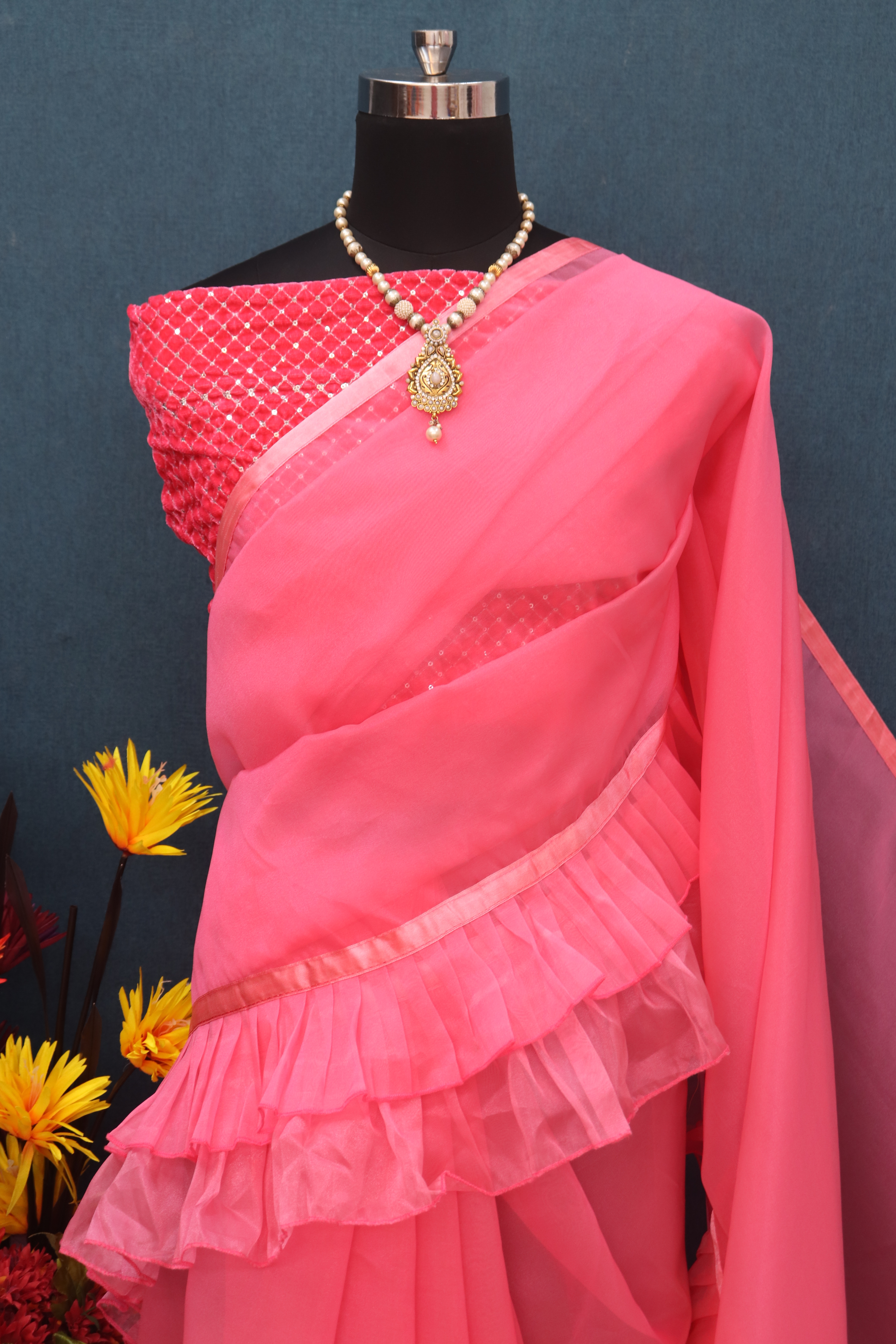 Multy Orgenza Saree