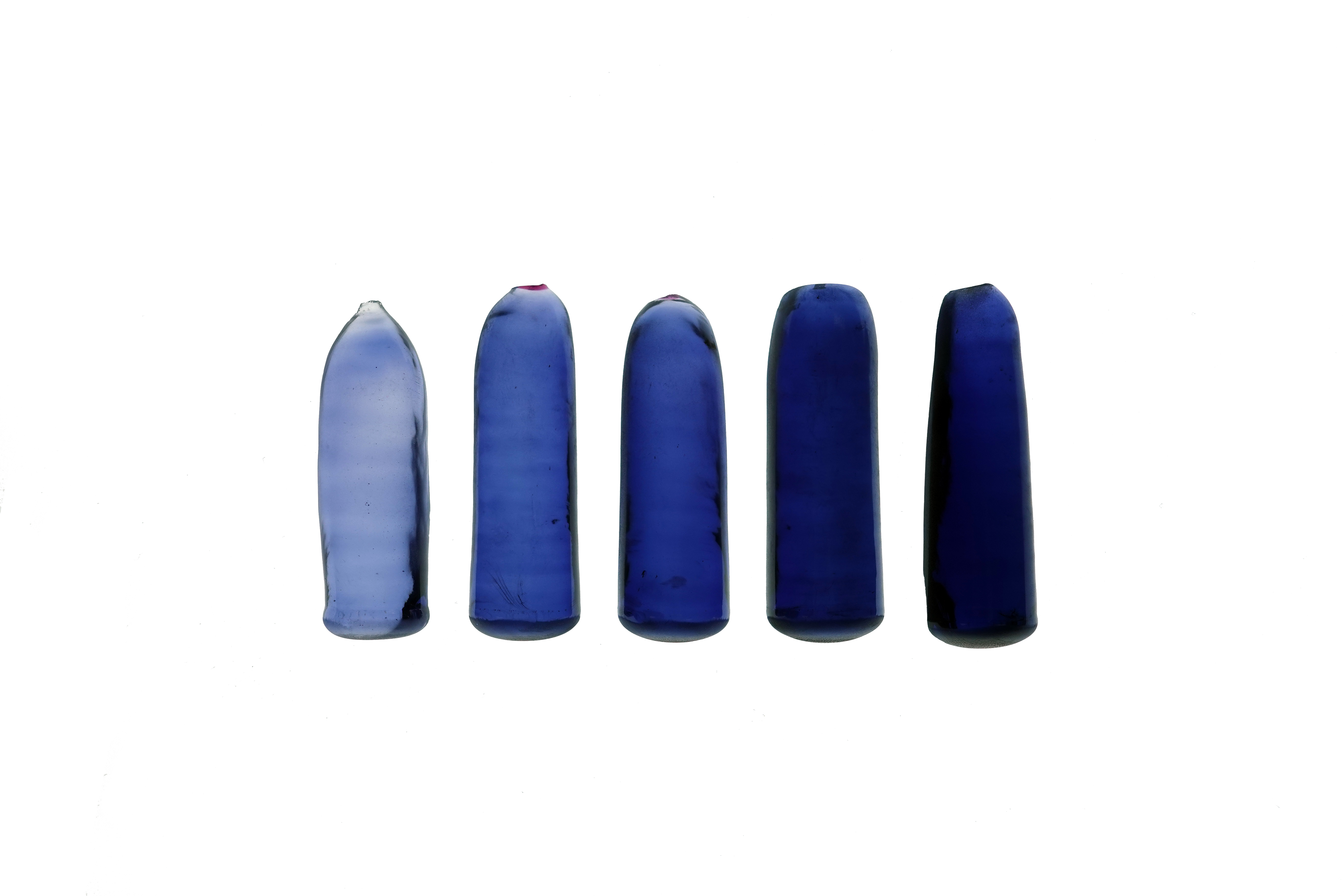 Blue Corundum Rough - Al2o3 99.99% Composition, 2 Shades No. 33 & No. 34 - Grades A, Ab, B, C, Mohs Hardness 9