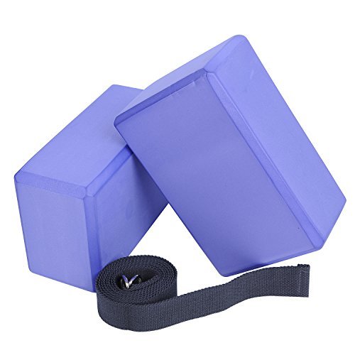 Yoga Block - Eco-friendly, Standard Size, Colorful | Lightweight, Odorless, Tear-resistant, Perfect Hardness For Yoga, Plain Texture