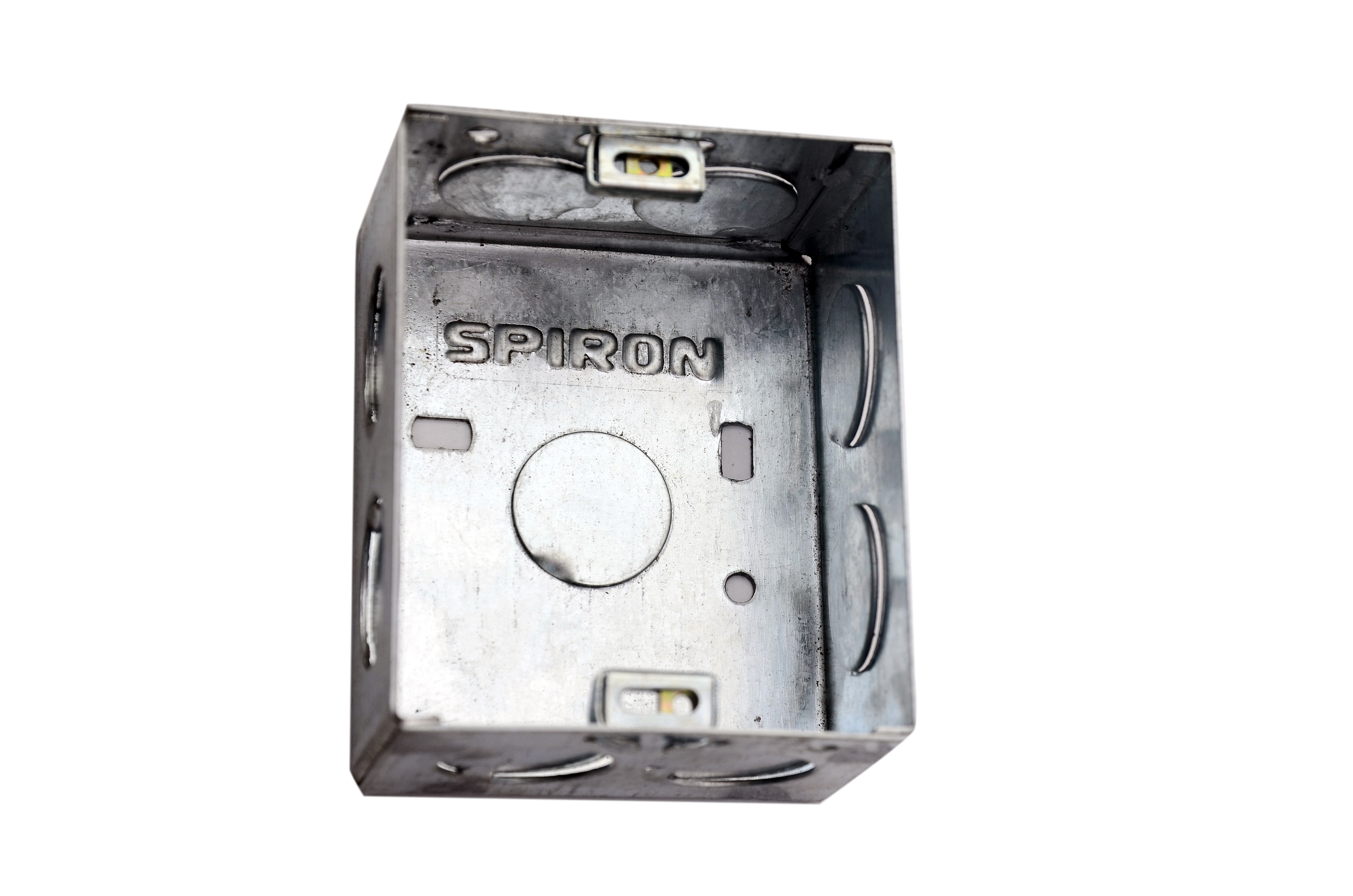 3 Module Gi Electrical Modular Box - Silver, 4x3x2 Inches | Rust, Dust & Water Proof, Advanced Locking System, Pack Of 15 & 60 Pcs, Ideal For Household And Commercial Use