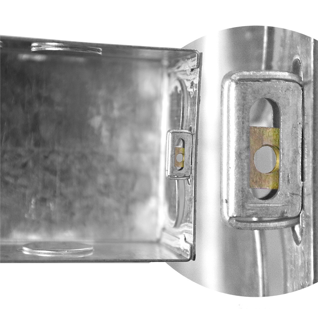3 Module Gi Electrical Modular Box - Silver, 4x3x2 Inches | Rust, Dust & Water Proof, Advanced Locking System, Pack Of 15 & 60 Pcs, Ideal For Household And Commercial Use