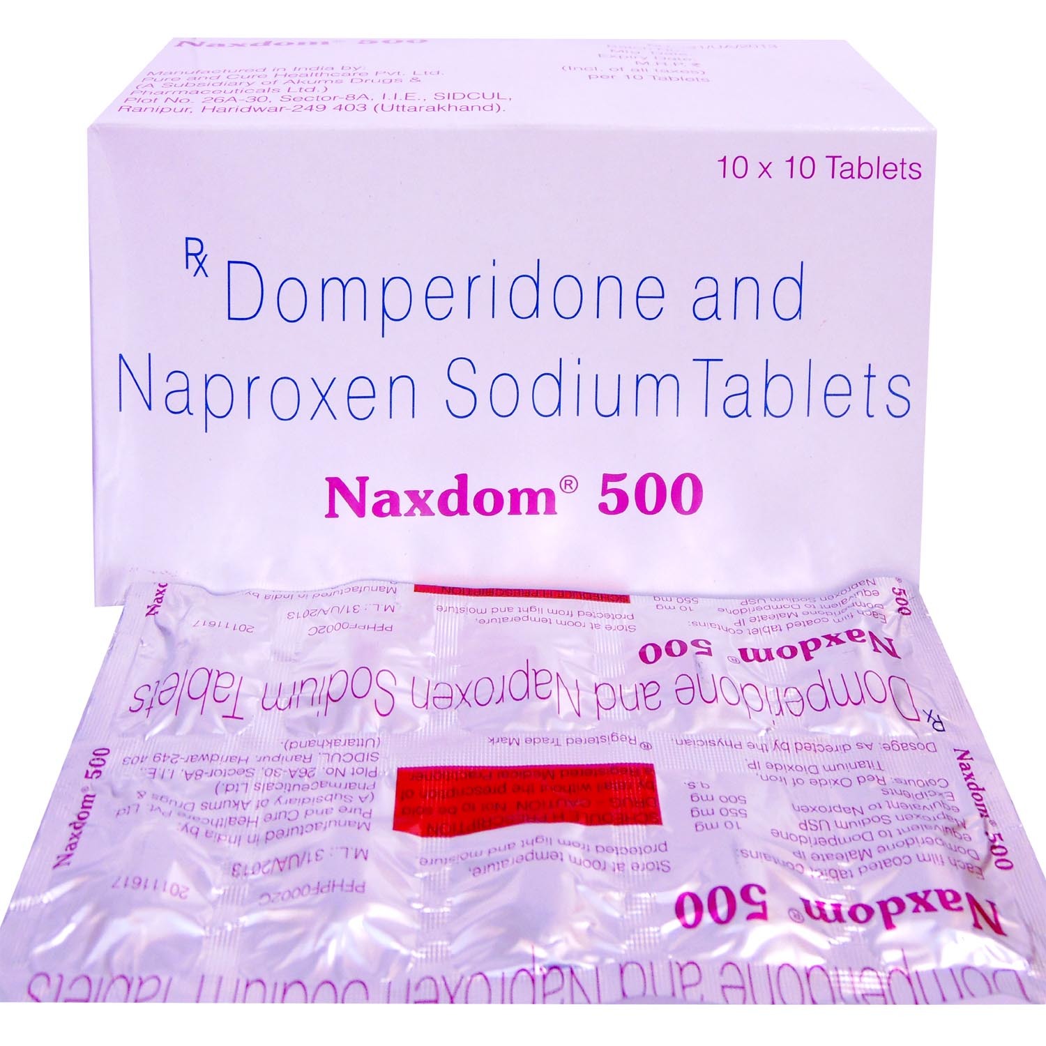Naproxen With Domperidone Tablets Age Group: Adult