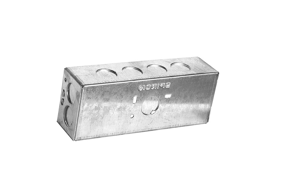 Gi Electrical Modular Box - 8x3x2 Inch Dimensions, Rust And Water Proof | Pack Of 10 Or 30 Pieces, Most Advanced Locking System, Suitable For Household And Commercial Use
