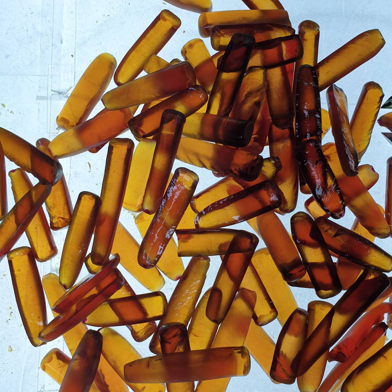 Yellow Corundum Rough Grade: Ab