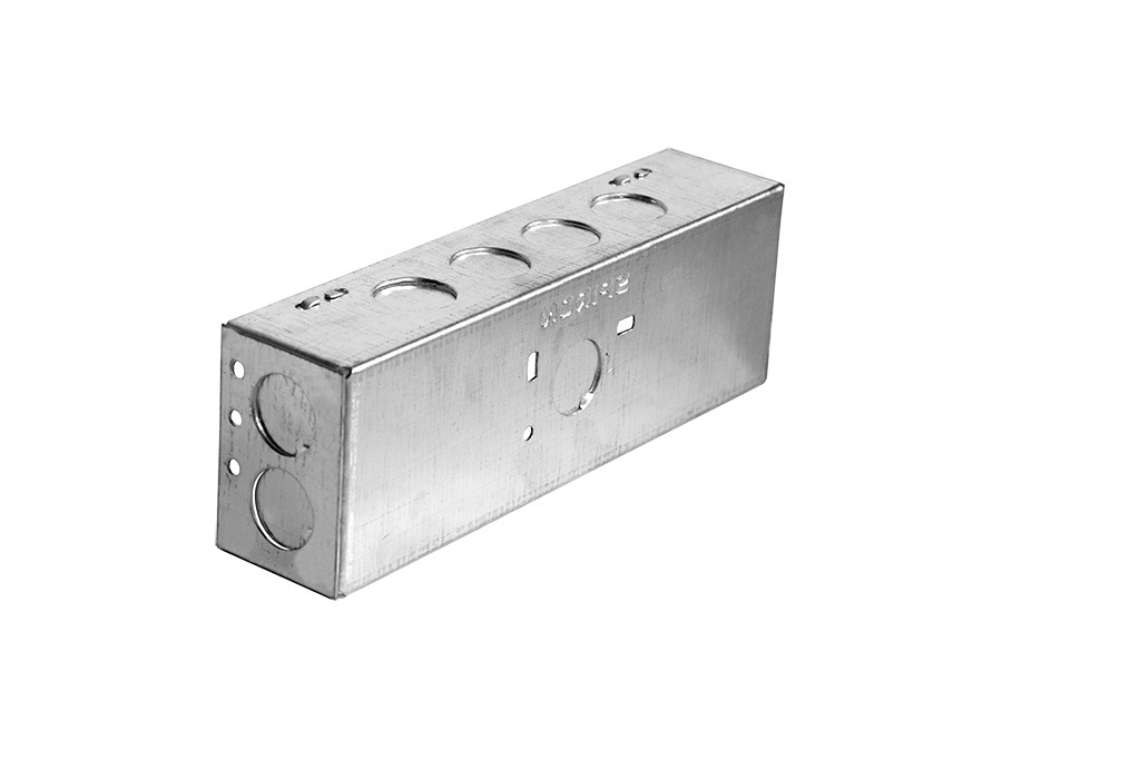Advanced Gi Modular Box - 9x3x2 Inch Dimensions | Rust, Dust, Water Proof, Pack Of 10 & 25 Pieces, 100% Accuracy, Galvanized Plated Finish, Silver Color