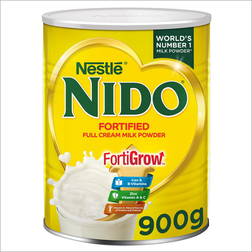Nestle Nido Milk - 900g Tin , Full Cream Powder with Vibrant Yellow Packaging