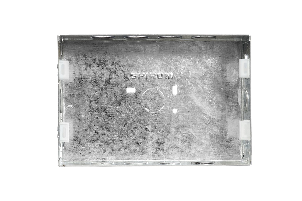 Gi Electrical Modular Box - 8x6x2 Inch, Silver | Rust, Dust, Water Proof, Advanced Locking System, Available In Packs Of 5 & 20