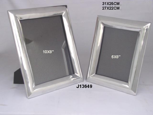 Aluminum Photo Frame - Rectangular Design, Mirror Polished Finish | European Style, Table Top Mounting