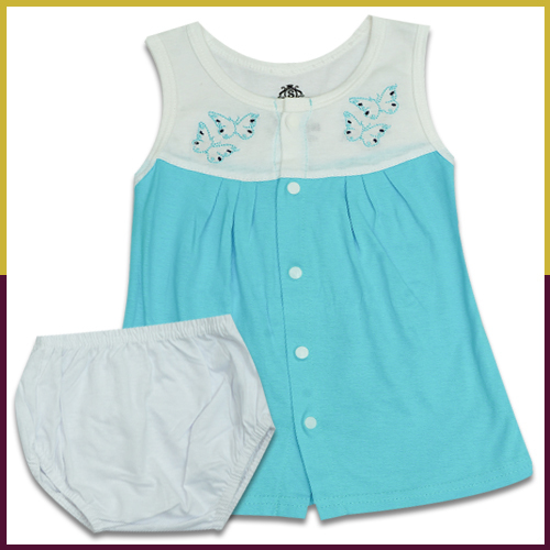 Sumix Anamika Baby Girl Frock Age Group: 0 - 18 Months