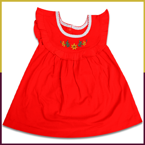 Sumix Anna Baby Girl Frock Age Group: 3 - 18 Months