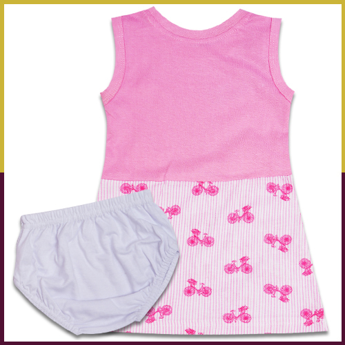 Sumix Isha Baby Girl Frock Age Group: 3 - 18 Months