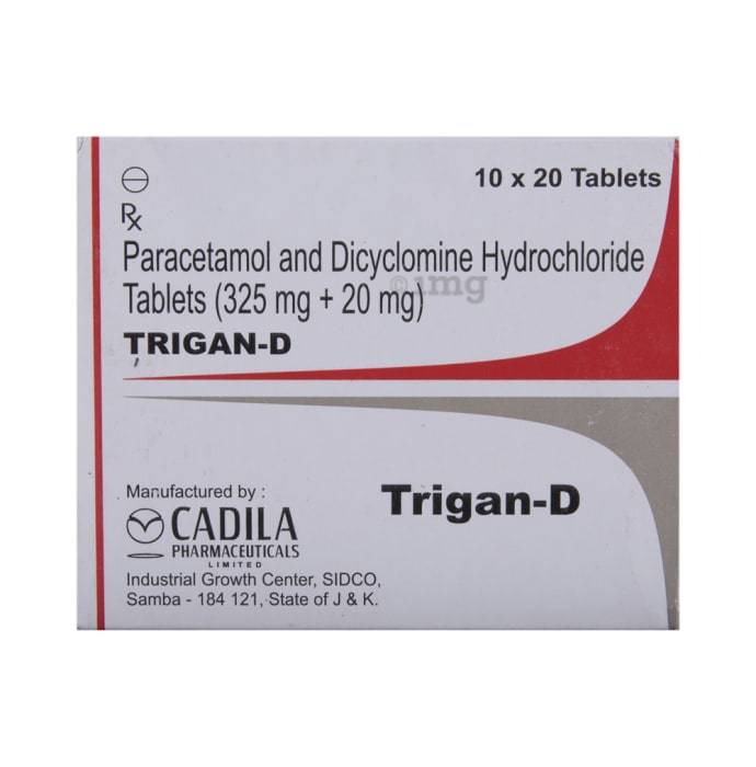 Dicyclomine Hcl & Paracetamol Tablets Age Group: Adult