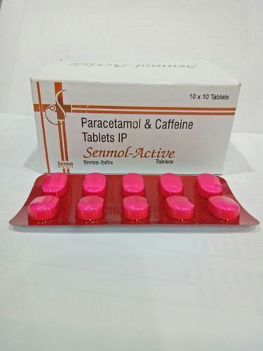 Paracetamol And Caffeine Tablets - 500mg Paracetamol And 30mg Caffeine | Pain Relief For Headaches, Toothaches, Fever, And More