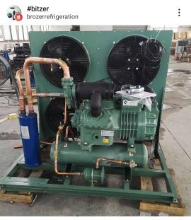 Bitzer Condensing Unit Air Volume: 2500 M3/hr