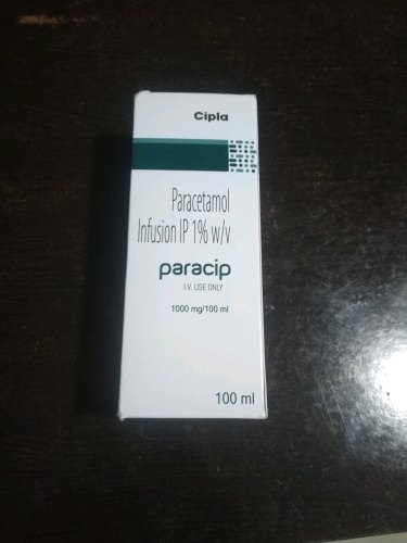 Paracetamol Infusions - 1000mg/100ml Liquid Solution | Suitable For All Ages, Treats Headaches, Fever, Joint Pain, And More