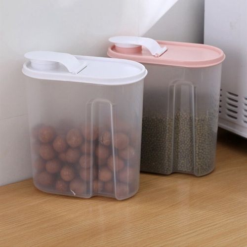 Storage Container 2600 Ml Plastic Cereal Dispenser