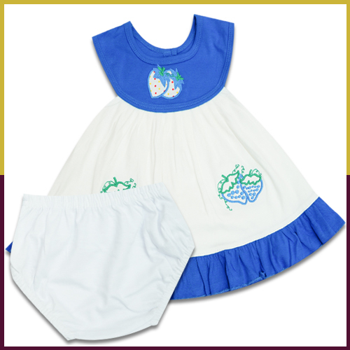 Sumix Alli Baby Girl Frock Age Group: 0 - 18 Months