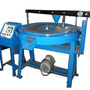 Tile Abrasion Testing Machine - Steel Build, 7.06 cm x 7.06 cm Tile Size, Adjustable Speed | Electric Motor, Rotating Grinding Path, Standard Abrasive Powder