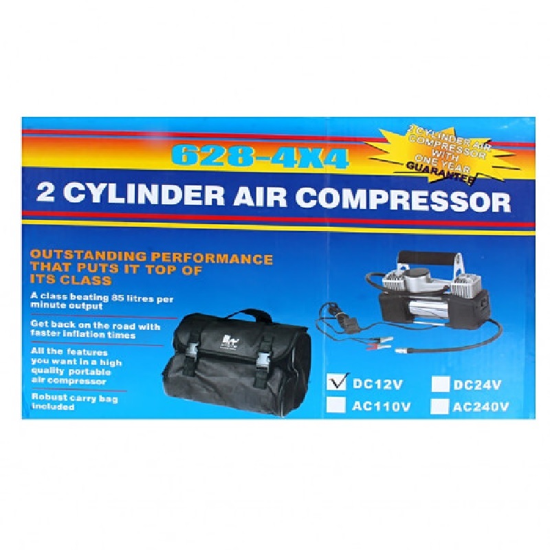 Metal 2 Cylinder Air Compressor