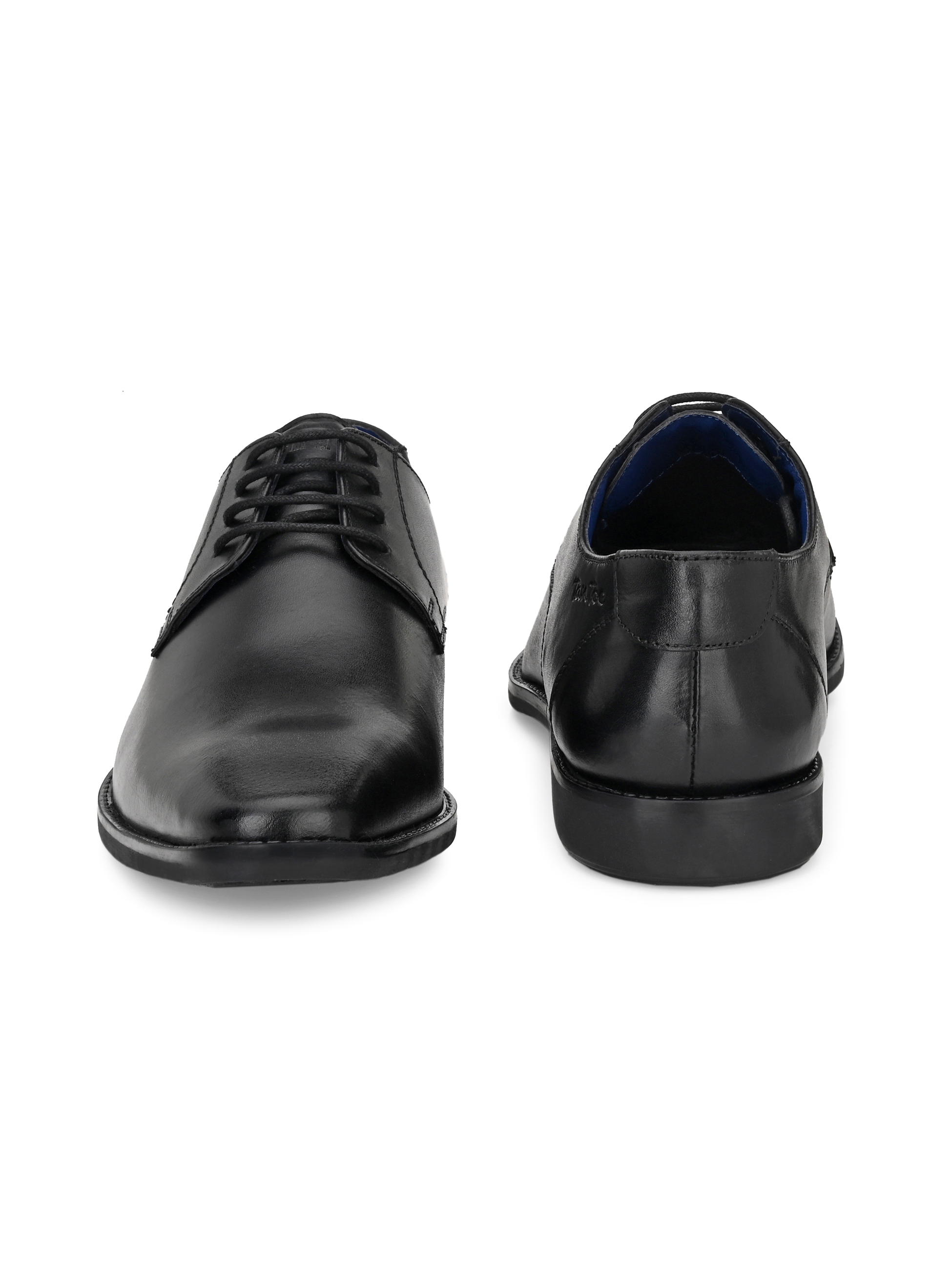 Dry Cleaning Men Black Pu Leather Formal Shoes