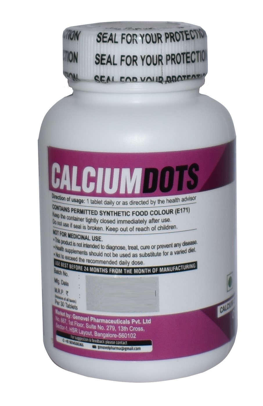 Calcium Tablets - White Tablets With Vitamin D3, Magnesium, And Zinc | Designed For Enhanced Bone Density And Boosted Immunity