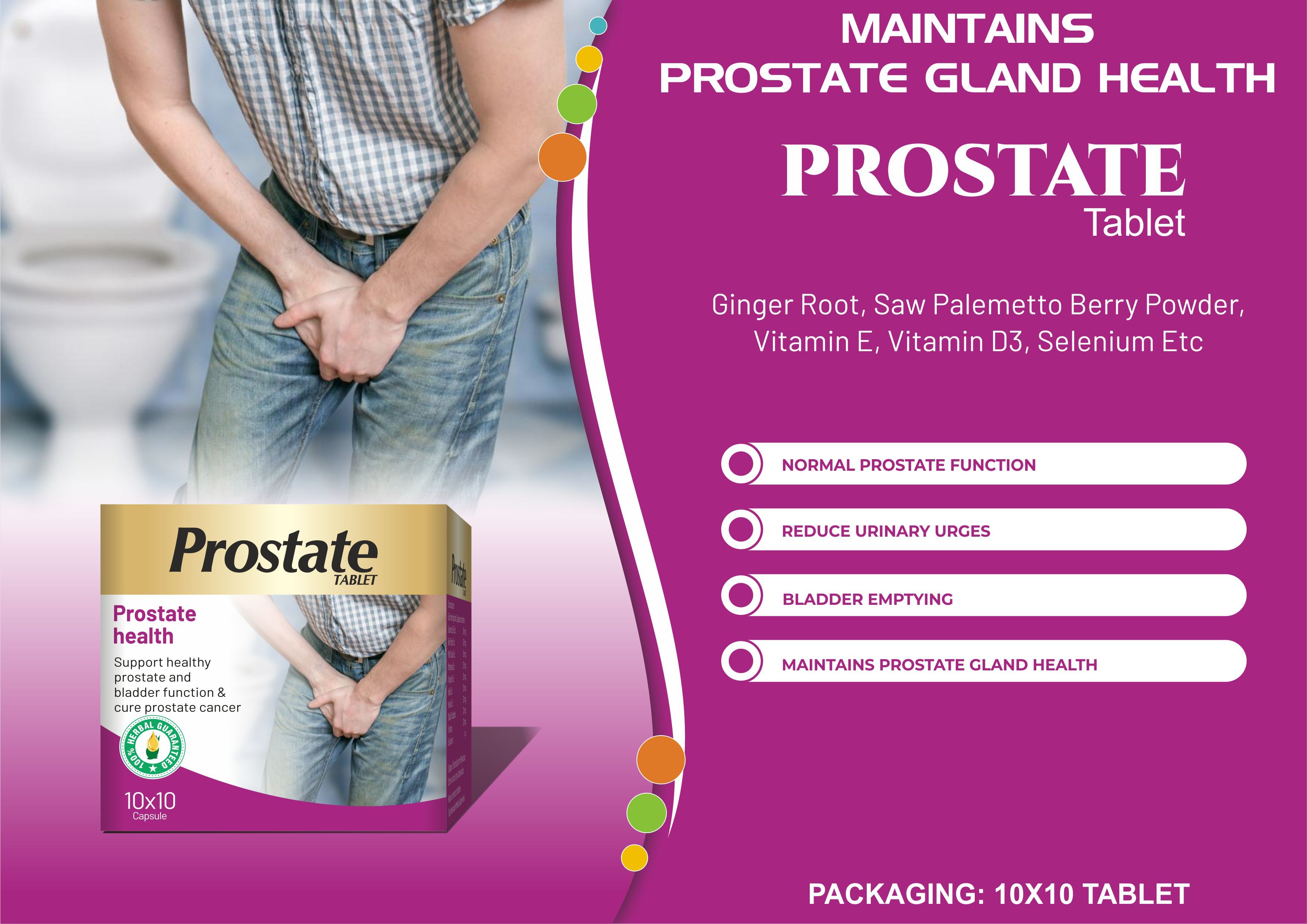 Truworth Prostate Syrup & Tablet - Age Group: For Adults