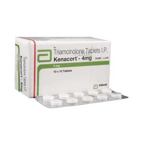 Triamcinolone Tablets - 4 mg Active Ingredient, 1000 Boxes, Recommended for Allergies, Analgesic, Storage: Dry Place, Suitable for Adults