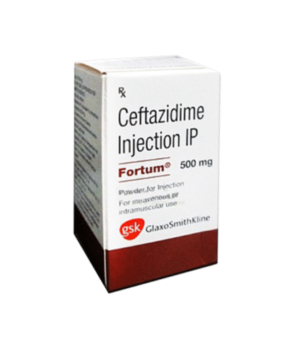 Ceftazidime Injection Solution - Injection, Ceftazidime Pentahydrate Active Ingredient, Antibiotic Treatment For Bacterial Infections