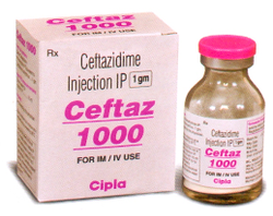 Ceftazidime Injection Solution - Injection, Ceftazidime Pentahydrate Active Ingredient, Antibiotic Treatment For Bacterial Infections