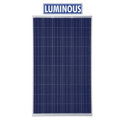 Luminous Solar Panels - Polycrystalline Silicon, 100-300 Watt Max Voltage | 25 Years Warranty, Anti-Reflective Coating, High Light Absorption